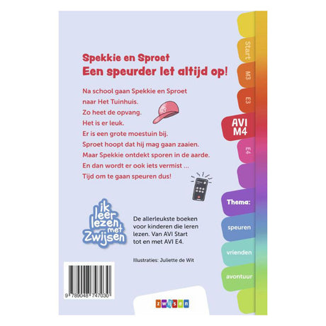 WPG-Verleger Zwijsen Buch Avi M4 Speck und Sommersprosse Ein Detektiv achtet immer!