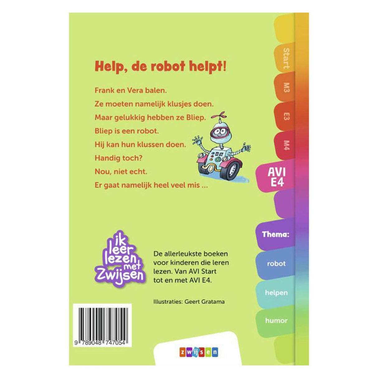 WPG Publishers Ich lerne zu lesen - Hilfe, der Roboter hilft! (AVI-E4)