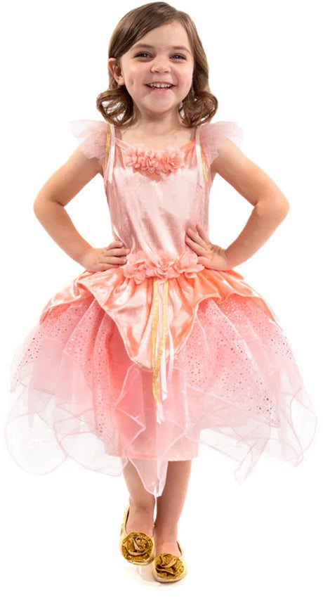 Kleine Abenteuer - Rosengarten-Feenkleid – Größe M (98-104)