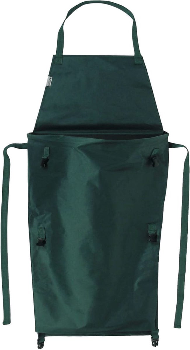 Natur – Gartenschürze – mit faltbarer Tasche – 130 x 55 cm – grün