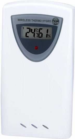 Bresser Thermo-Hygro-Sensor – 433 MHz Frequenz – kompatibel mit einer Reihe von Wetterstationen