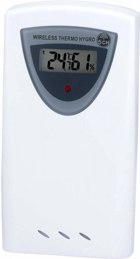Bresser Thermo-Hygro-Sensor – 433 MHz Frequenz – kompatibel mit einer Reihe von Wetterstationen