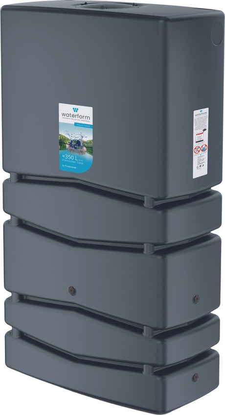 Prosperplast 1070892 - Regentonne 350l Aqua Tower antr. | 1 Stk
