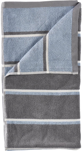 Zone denmark sauna badhanddoek 140 x 70 cm grey blue fog soft grey
