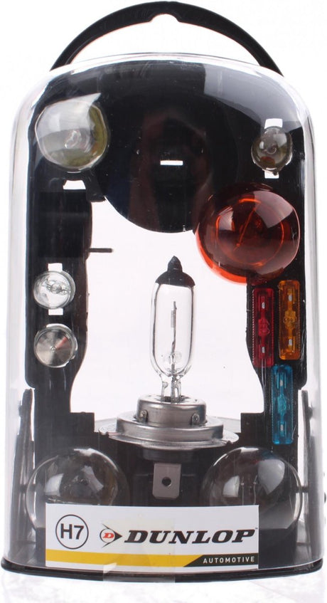 Dunlop set h7 lampen en vervangende spots 11 onderdelen