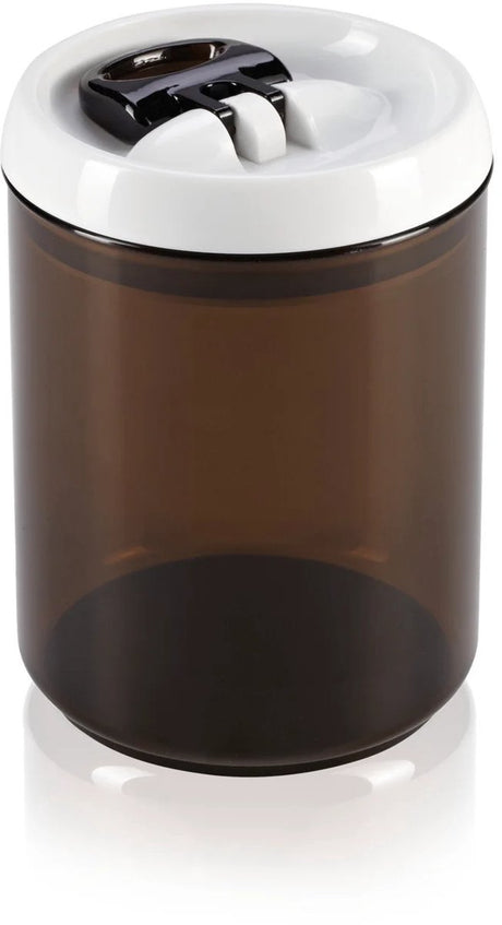 Leifheit Fresh Easy Aufbewahrungsbox - rund - 1,4 ltr - Kaffee - Weiß
