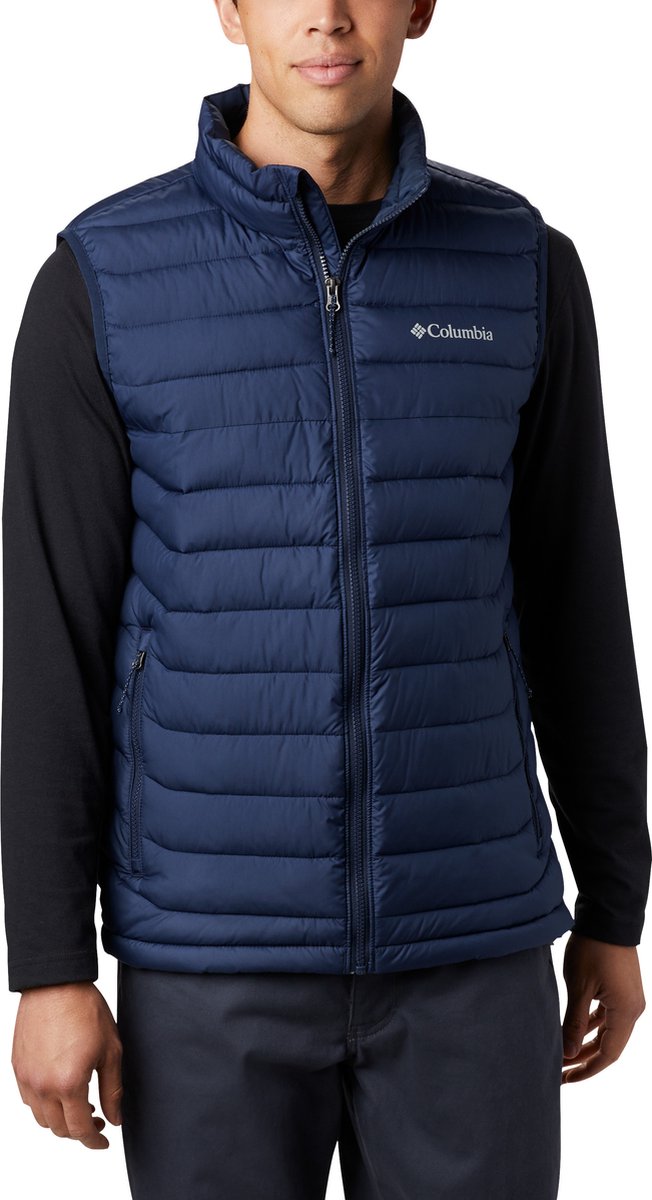 Columbia Powder Lite™ II Weste Herren Outdoor-Körperwärmer – Collegiate Navy – Größe S