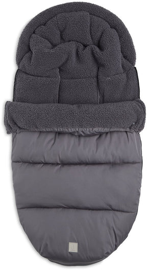 Jollein voetenzak buggy kinderwagen - puffed grey - waterafstotend