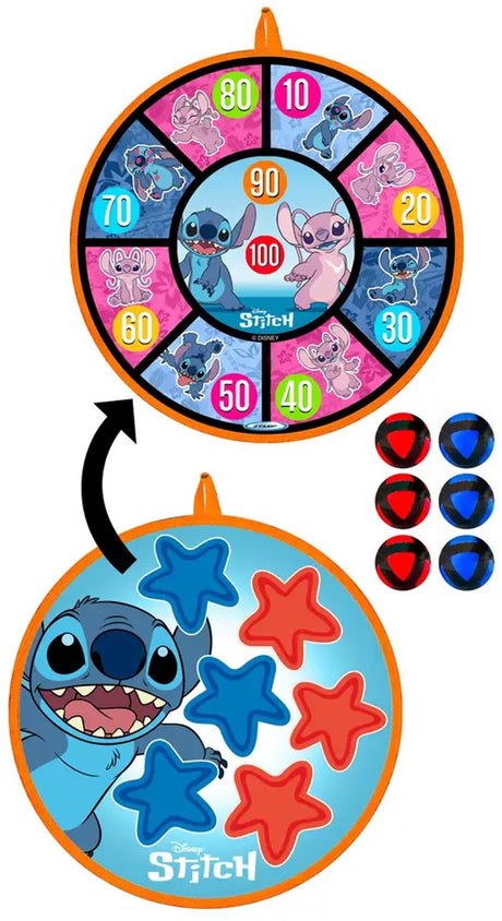 Disney – Stitch – Dartziel – 36 cm – doppelseitig