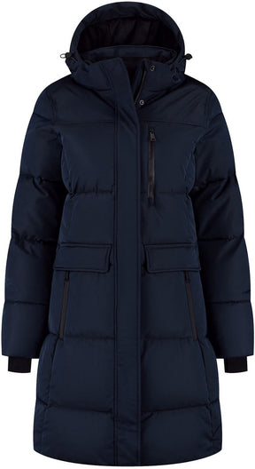 Kjelvik poppy dames outdoorjas - donker blauw 38