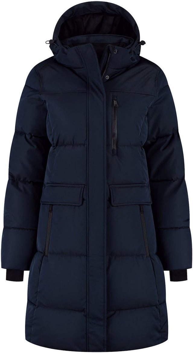 Kjelvik poppy dames outdoorjas - donker blauw 38