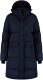 Kjelvik poppy dames outdoorjas - donker blauw 38