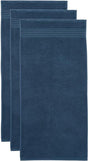 Beddinghouse sheer set van 3 handdoeken - 50x100 cm - donker blauw