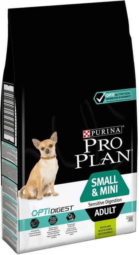 Pro Plan Purina Adult Small Mini – empfindliche Verdauung – Hundefutter – Lammreis – 7 kg – für kleine Hunde mit empfindlicher Verdauung