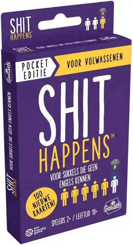 Goliath Shit Happens – Pocket Edition – 18+ Edition – Spiel