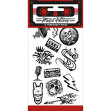 Tattoos Rockmusik | 10 Stück