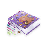 Traumpuppenskizze und Stickerbuch Capybara