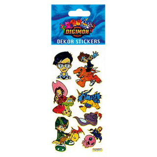 Aufkleber Digimon groß sortiert | 100 Stück