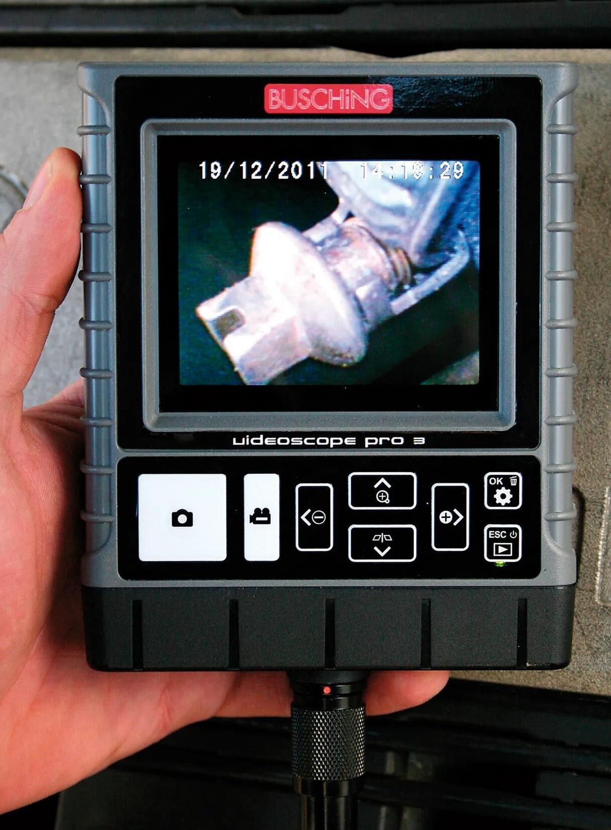 Busching Endoskop Pro3 2 Kamerasonde. VideoskopPro 3 Boost.
