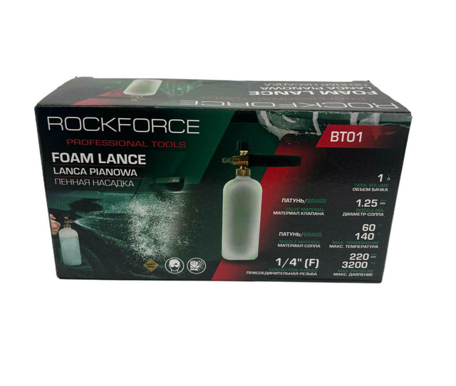 Rockforce schuimwasmachine 1l max.220bar
