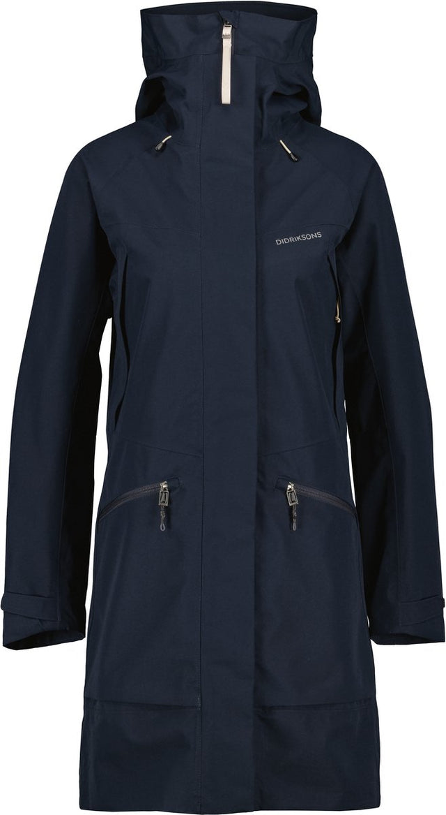 Didriksons Ilma Wns Parka 8 Damen-Outdoorjacke – dunkles Nachtblau