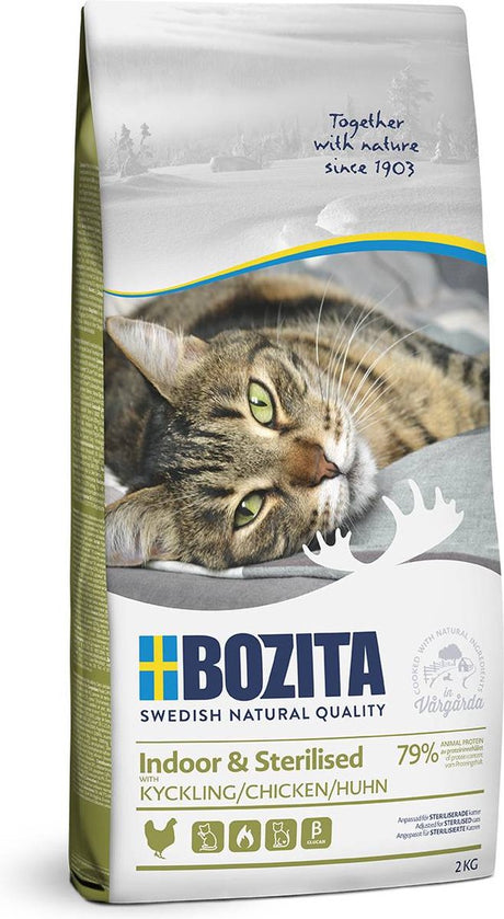Bozita Katzenfutter für den Innenbereich, sterilisiert, 2 kg