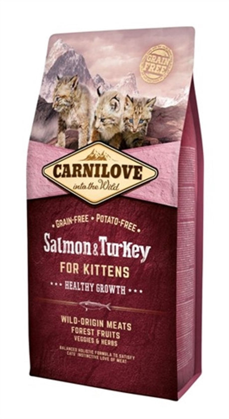 Carnilove Katze Lachs Truthahn Kätzchen 6 kg