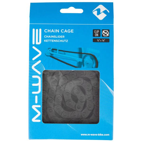 Messinglager M-Wave Kettenkäfig schwarz für Singlespeed 1 2 x 1 8