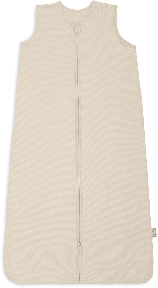 Jollein slaapzak baby mouwloos 70cm - jersey - little waffle sand