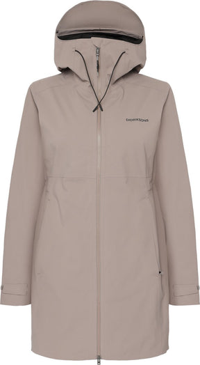 Didriksons Bea Wns Parka 6 Damen-Outdoorjacke – Aschbraun