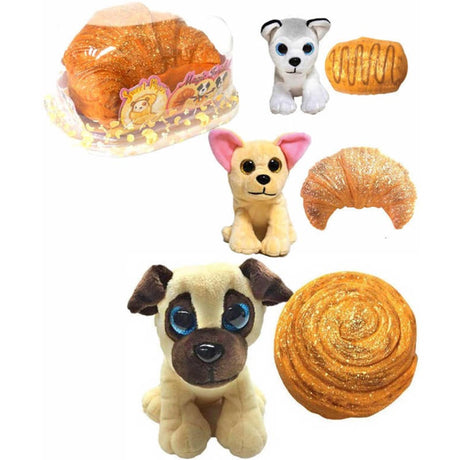 Sweet Pups 2-in-1-Kuscheltier, 13 cm, mit Duft