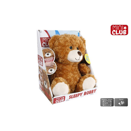 Mini-Club interaktiver Bär Sleepy Bobby Plüsch 34 cm