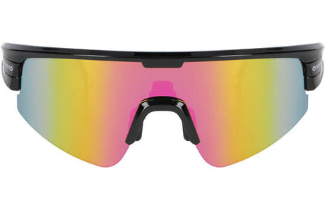 Trivio - Fahrradbrille Octo Black Revo Pink + Adapterstück für Korrektionsgläser