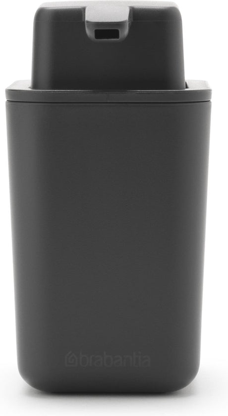 Brabantia Seifenspender am Waschbecken – 200 ml – Dunkelgrau