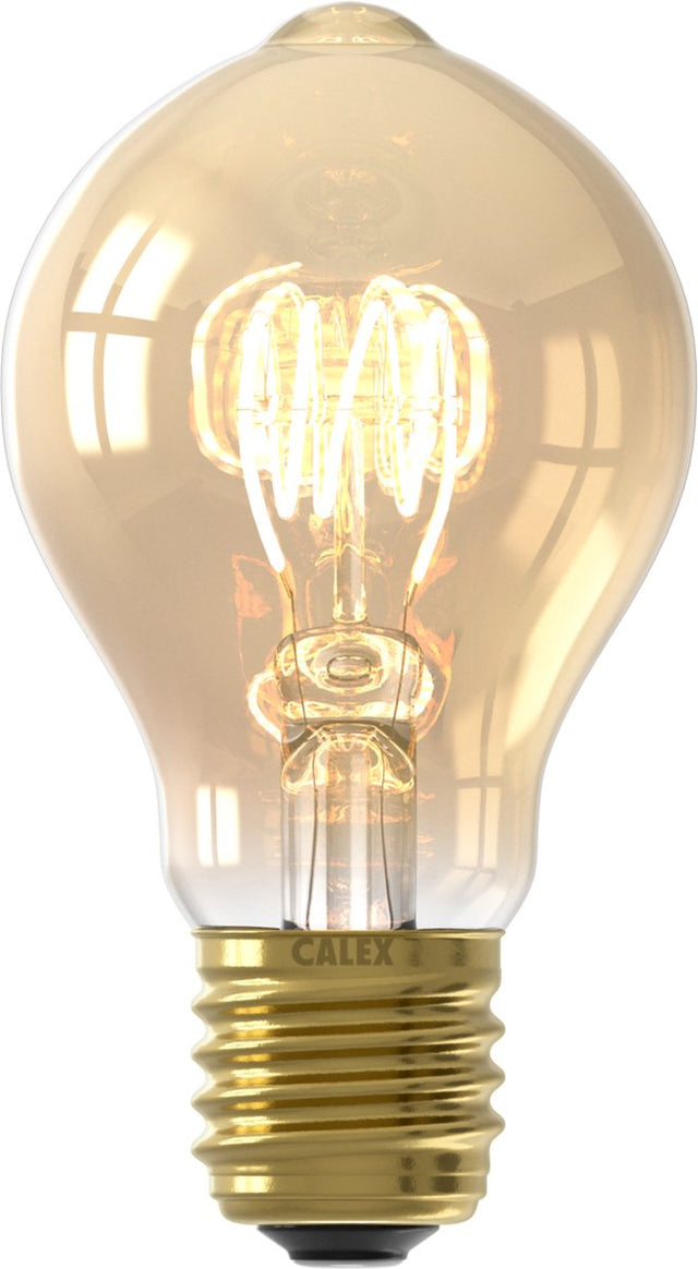 Calex-Spiralfilament-LED-Lampe – e27 – a60 – Gold