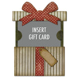 Sizzix • thinlits die set 6pcs gift card package by tim holtz