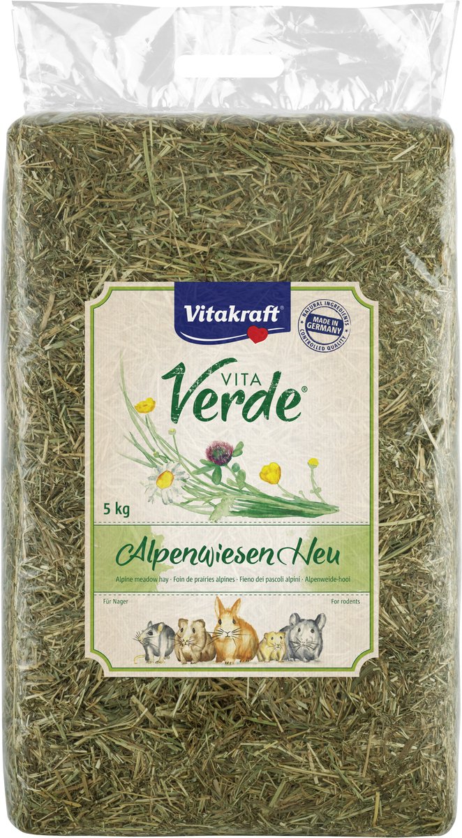Vitakraft vita verde Almwiesenheu – 5 kg
