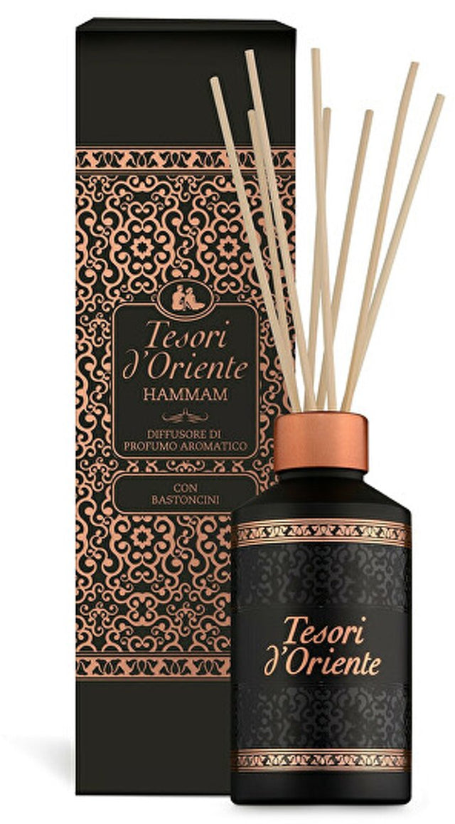 Tesori d'oriente hammam serie - geurstokjes - 200ml - luchtverfrisser - oriental aroma