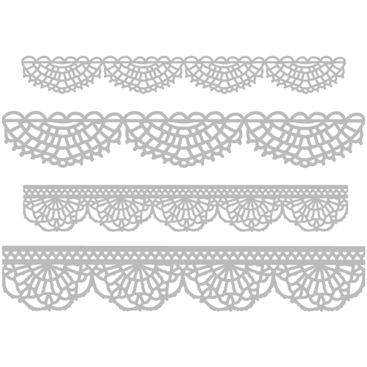 Sizzix • tim holtz thinlits die set crochet 4pcs