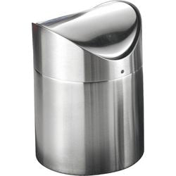 Esmeyer Abfallbehälter 400-1658 silber für Tisch