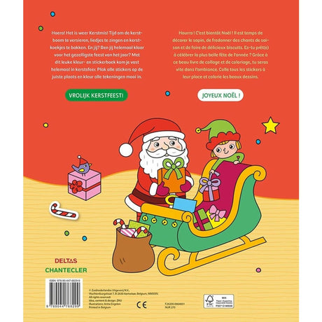 Deltas Weihnachtsmann-Stickerbuchparade