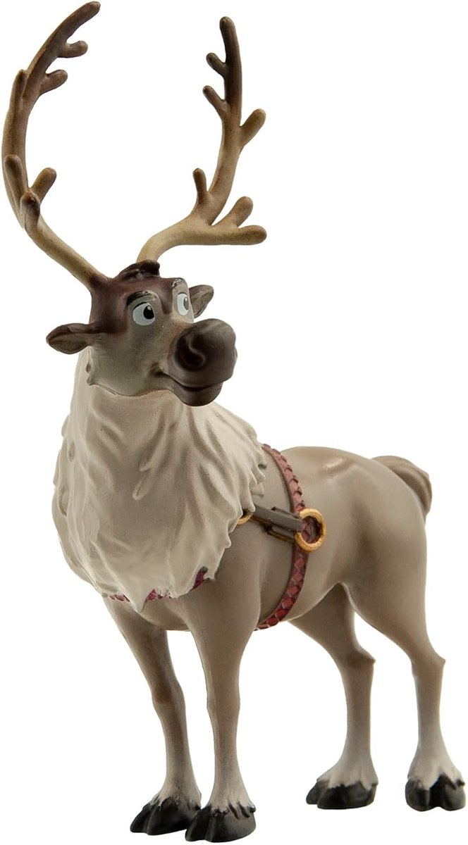 Bullyland 13514 – Spielfigur und Sammelfigur Sven aus Disney Frozen 2 – ca. 12 cm – lebensechte und detaillierte Gestaltung – ideal als Tortenfigur und kleines Geschenk für Kinder ab 3 Jahren.
