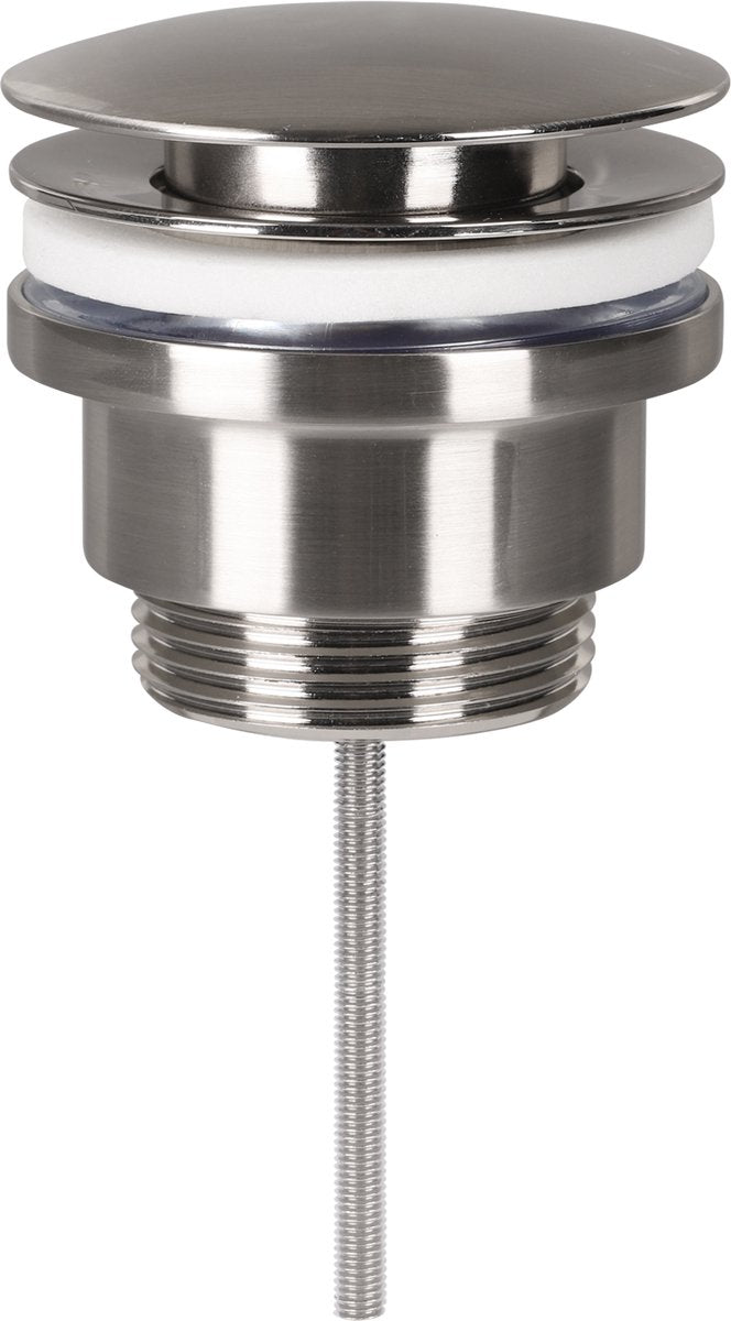Differnz Design-Ablaufstopfen matt verchromt