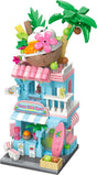 Geronimo games keepplay - coconut smoothie bar - - city corner - building blocks - vanaf 6 jaar oud