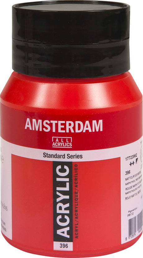 Amsterdam standard series acrylic paint pot 500 ml naphthol red medium 396