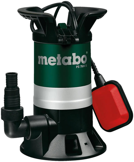 Metabo Tauchpumpe PS 7500 S. Tauchpumpe für Schmutz PS7500S