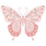 Sizzix • layered clear stamps decorated butterfly 3stuks