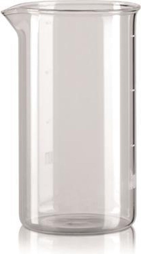 Bialetti Ersatzglasbecher für Kaffeepresse 1 l