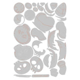 Sizzix • tim holtz thinlits die set trick or treat colorize