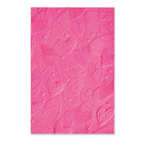 Sizzix • 3d textured impressions embossing folder mark making hearts